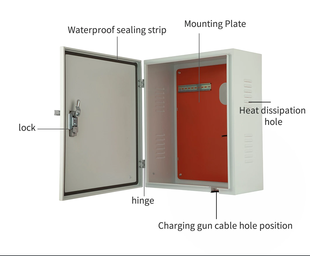 Зарядное устройство для электромобиля с выбивными отверстиями