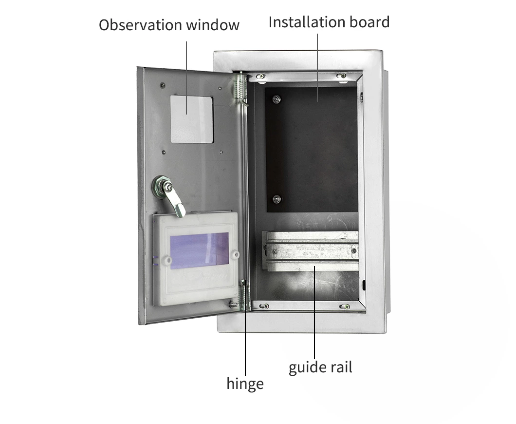 Корпус из нержавеющей стали для установки в стену для мультиметра