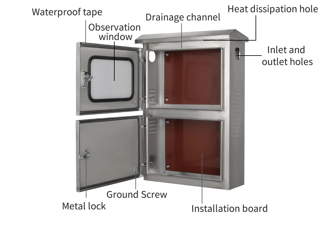 Корпус для подключения к солнечной сети из нержавеющей стали