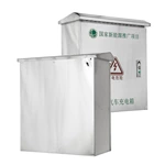 Зарядное устройство для электромобиля из нержавеющей стали для парковки на открытом воздухе