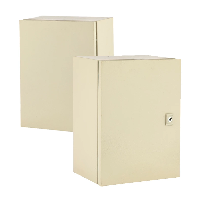 Уличный электрический шкаф с запирающейся дверью