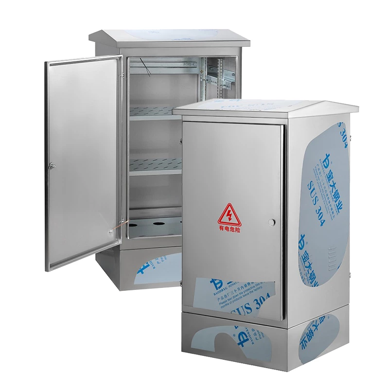 19-дюймовый стоечный шкаф — конструкция из нержавеющей стали