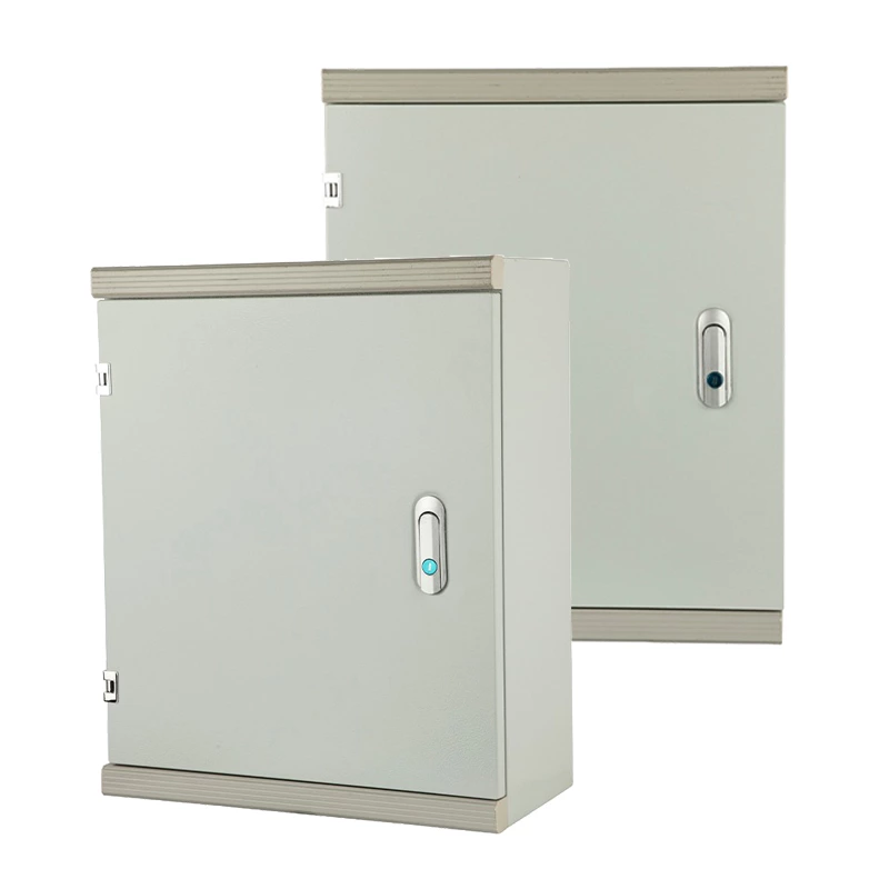 Электрический шкаф с предварительно прорезанными монтажными отверстиями