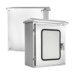 Электрический шкаф из нержавеющей стали с двумя дверями