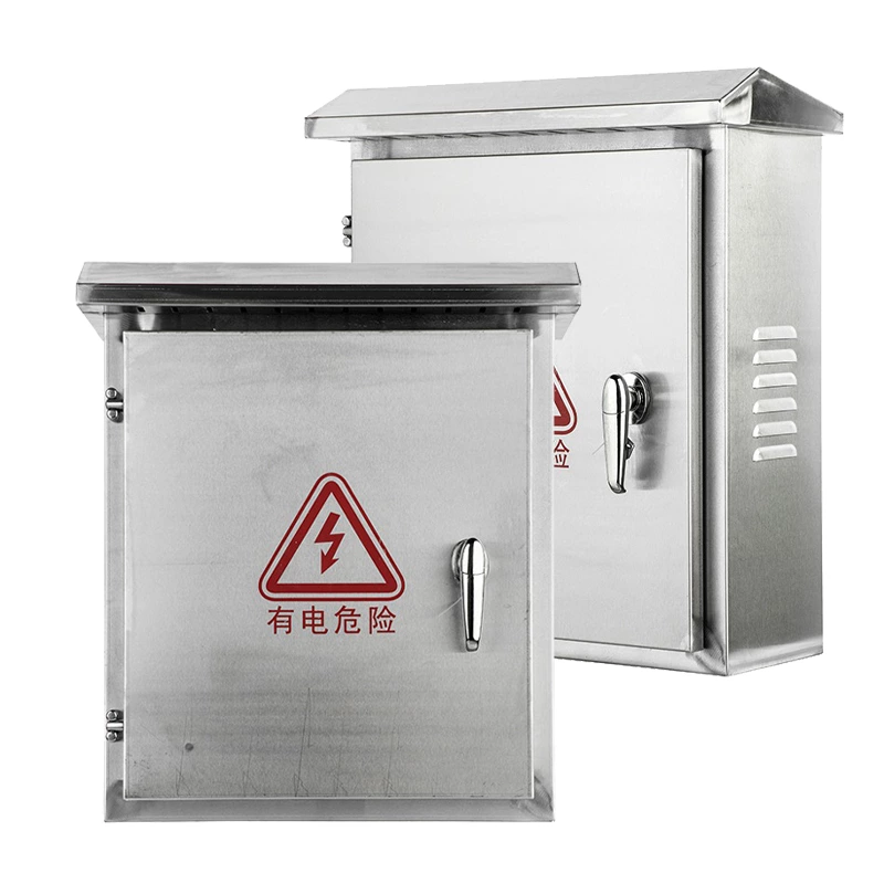 Уличный электрический шкаф из нержавеющей стали