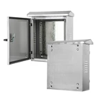 Электрический шкаф из нержавеющей стали с дверью