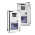 Распределительный щиток из нержавеющей стали для установки в стену