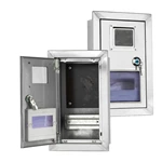 Настенный электросчетчик из нержавеющей стали