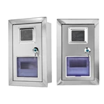 Корпус настенного электросчетчика из нержавеющей стали