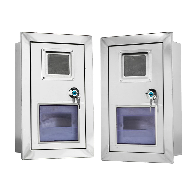 Настенный коммерческий корпус счетчика из нержавеющей стали