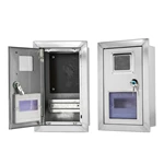 Настенный распределительный щиток из нержавеющей стали