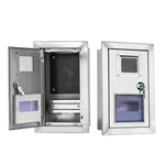 Настенный корпус счетчика из нержавеющей стали высокого качества