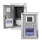 Корпус счетчика из нержавеющей стали для установки на улице