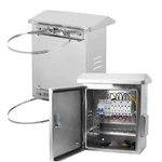 Уличный мониторный корпус с заземлением